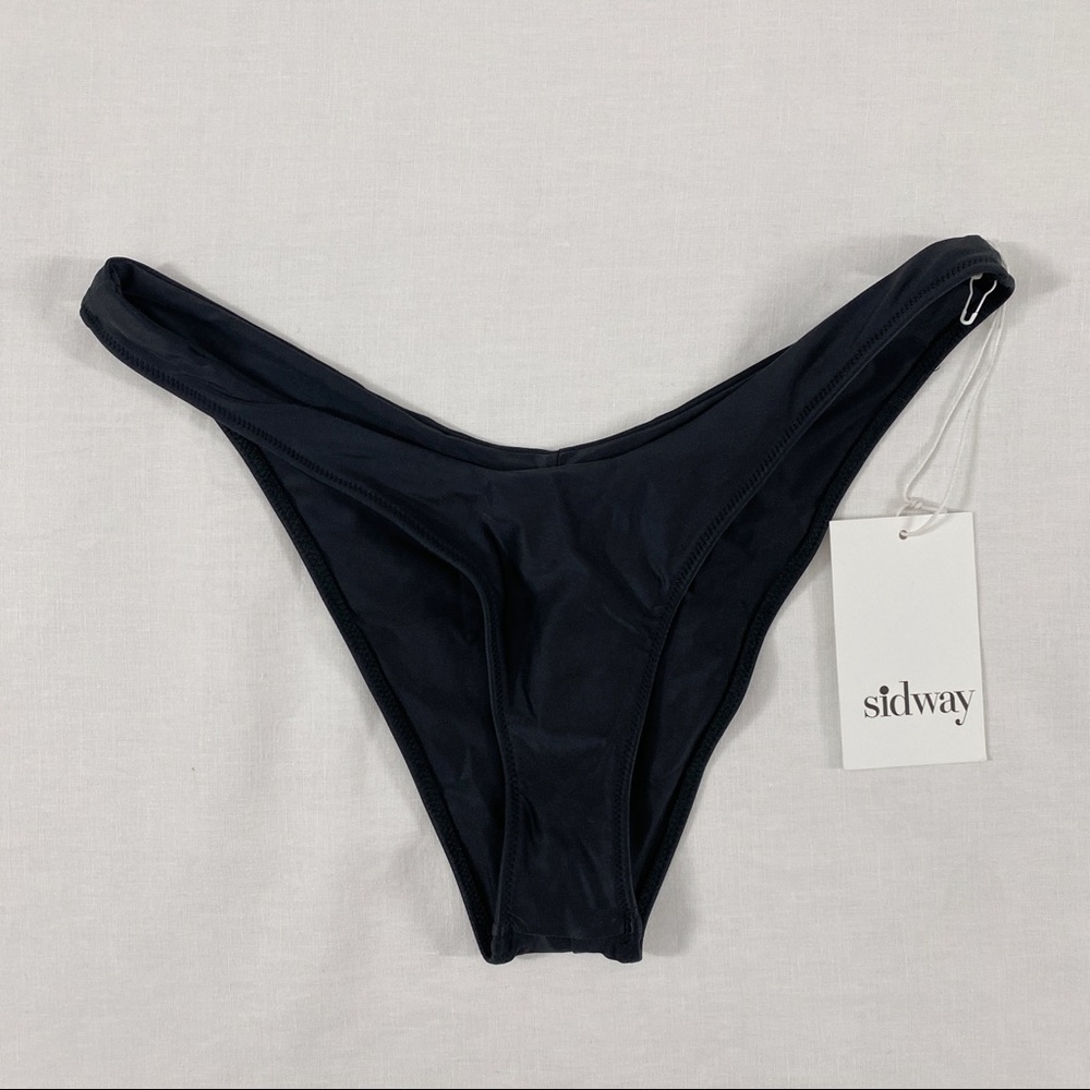Sidway Swim Linda Bikini Bottom in Black / Small, Medium & Large / NWT